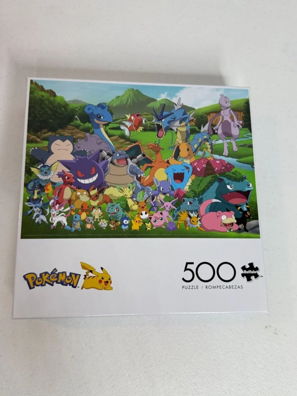 Pokemon 500 Piece Puzzle Pikachu Mewtwo Charizard Gengar New